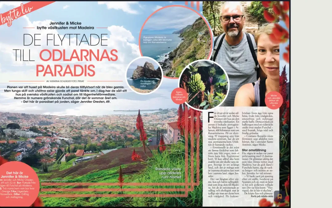 Till Madeira…